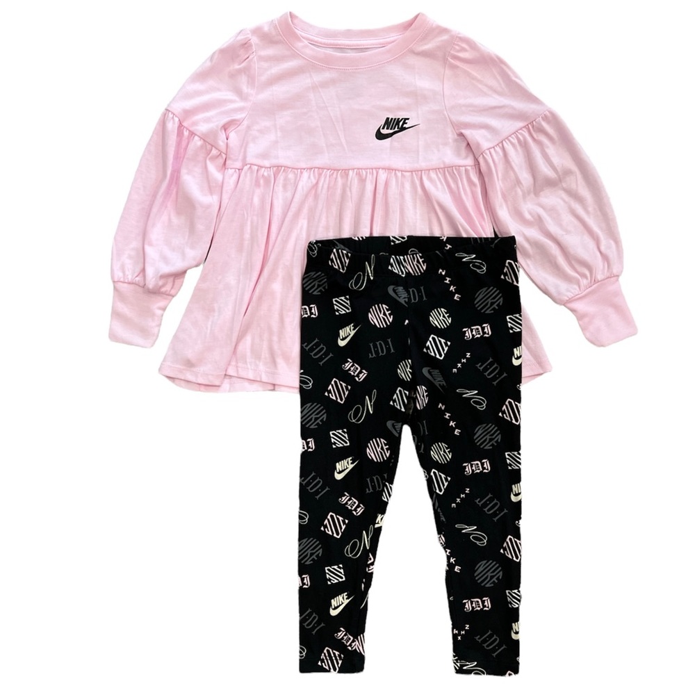 Nike Girls Iconclash Leggings and Top Set, size 4